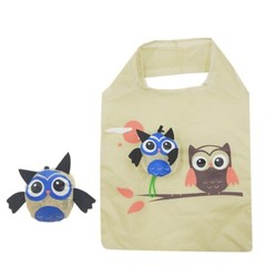 Owl cute 3D Reusable Foldable Eco Shopping Bag Animal Handbag New