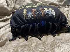 Handmade, Recycled, Upcycled T-Shirt Produce/Market Bag-Star Wars/Family Guy