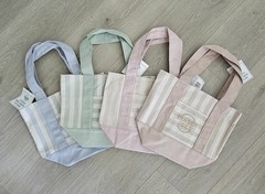 NEW Trader Joe’s Mini Pastel Stripe Tote Bag Set of 4 Summer 2026 SHIPS NEXT DAY