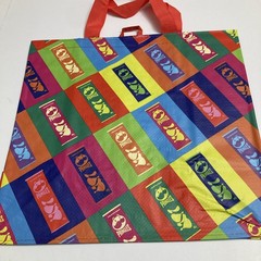 Tesco Pringles Can Tote Bag Potato Chips Multi Art Modern Retro New
