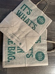 Whole Foods Paper bag / 10 Bags