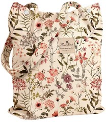 Corduroy Tote Bag for Women – Reusable Totes with Inner Pocket Buckle Cute A…