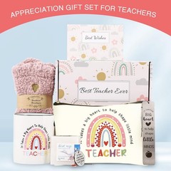 Teacher Appreciat Box – Unique Funny Mug Set for Women, Graduat
