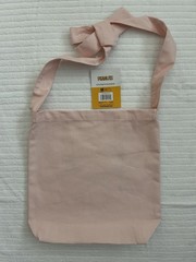 Snoopy Peanuts Valentine Canvas Tote Shoulder Bag Pink Hearts 14″ x 13″ NWT