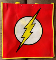 Brand New FLASH DC Legacy Reusable Shopping Bag / Tote / Gift Bag 13 x 12 x 7