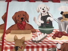 New Marshalls Extra Large 3 x Pug Retriever Frenchie Beagle Pasta Shopping Bags