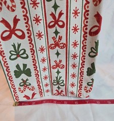 Merry & Bright Eco-Friendly Christmas Theme Heavy Duty Canvas Reusable Tote