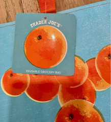 Trader Joe NWT STATE SHOPPING REUSABLE ECO-FRIENDLY GREEN TOTE BAG 💚 FL SC GA