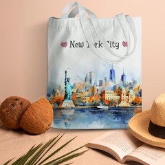 Jeilink New York Souvenirs and Gifts Beach Weekender Tote New York City 1192