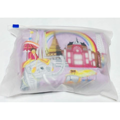 [US Tax Paid] Ball&Chain JAL Int’l Limited Embroidered Shopping Bag Lilac NEW