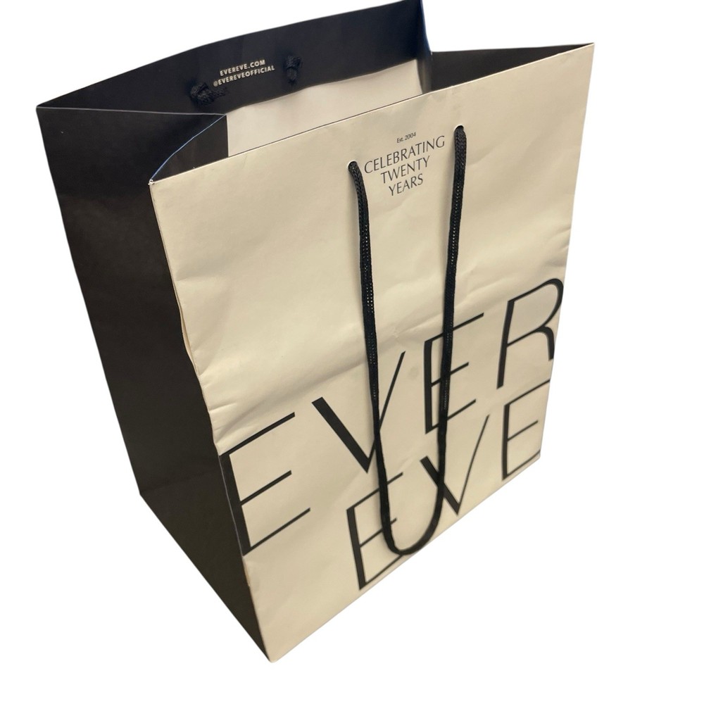 Evereve Reusable Medium Shopping Gift Bag Cekebrating 20 Years 2004 – 2024