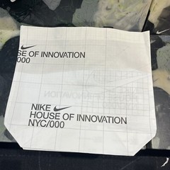 Nike NYC Shopping Tote Bag Reusable Shopping Eco Large White 18 x 13.5 x 6