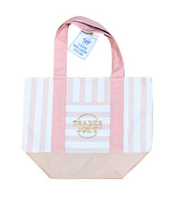 Trader Joe’s Mini PASTEL Striped Canvas Tote Bag(2026) – Pick Your Color!!