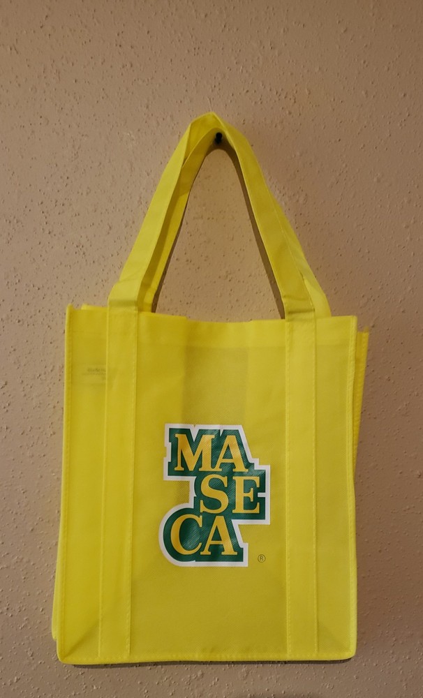 New Maseca Reusable Shopping Bag Eco-Friendly 100% Recyclable 13in.x9.75in.x15in