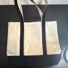 FIFA World Cup 2026 Canvas Tote Bag White/Black Soccer