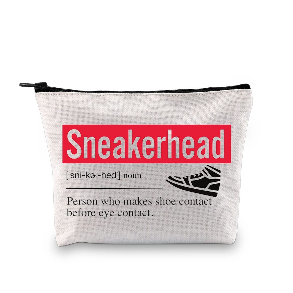 XYANFA Sneakerhead Makeup Bag Sneaker Collector Gift noun