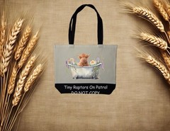 Highland Cow~ Canvas Tote Bag~FREE shipping~shopping~CHOICE~Reusable~Gift~USA