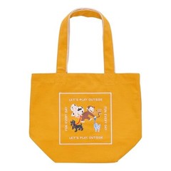 Marushin Mini Bag Curious George with Dogs Canvas Embroidery 4765037500from JP