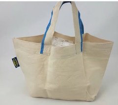 LOT of 3 – IKEA Tote Bag SPIKRAK Shopping Bag Cotton 3 Gallon NEW w/Tags