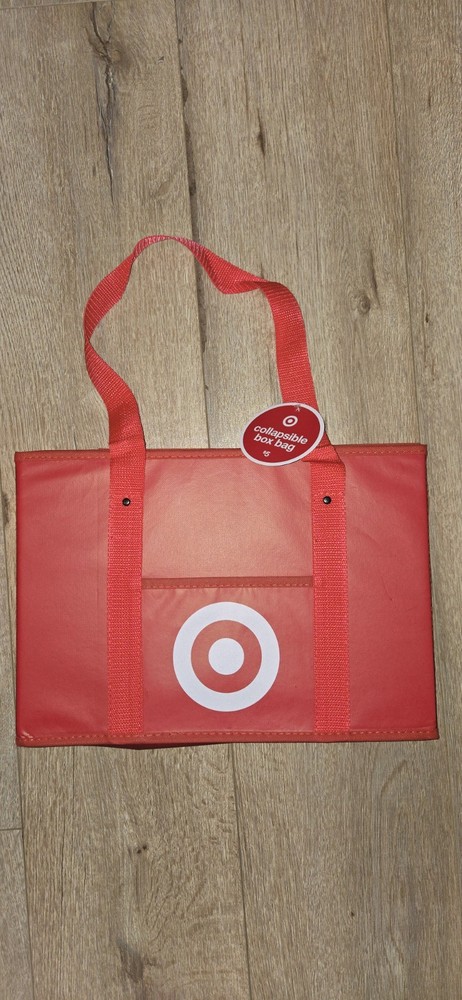BRAND NEW Target Collapsible Box Bag Reusable Foldable Compact