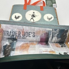 Trader Joe’s Reusable Grocery Bag Chicago theme 6 Gallons Capacity / 1 Bag NWT