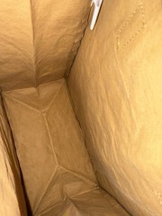 Trader Joe’s Eco Reusable Brown Shopping Bag “rare” with 3 extra bags
