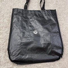 Lot of 5 Lululemon Reusable Shopping Bags Totes Red Black 2x Big 3x Small Sizes