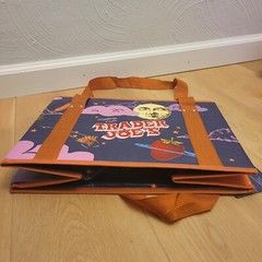 New- December release- Trader Joes 6 GAL Stand Up Collapsible Grocery Tote Bag
