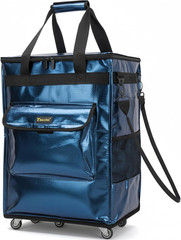 Reusable Grocery Bags on Wheels, Rolling Tote Bag, Shopping Trolley, Large Backp