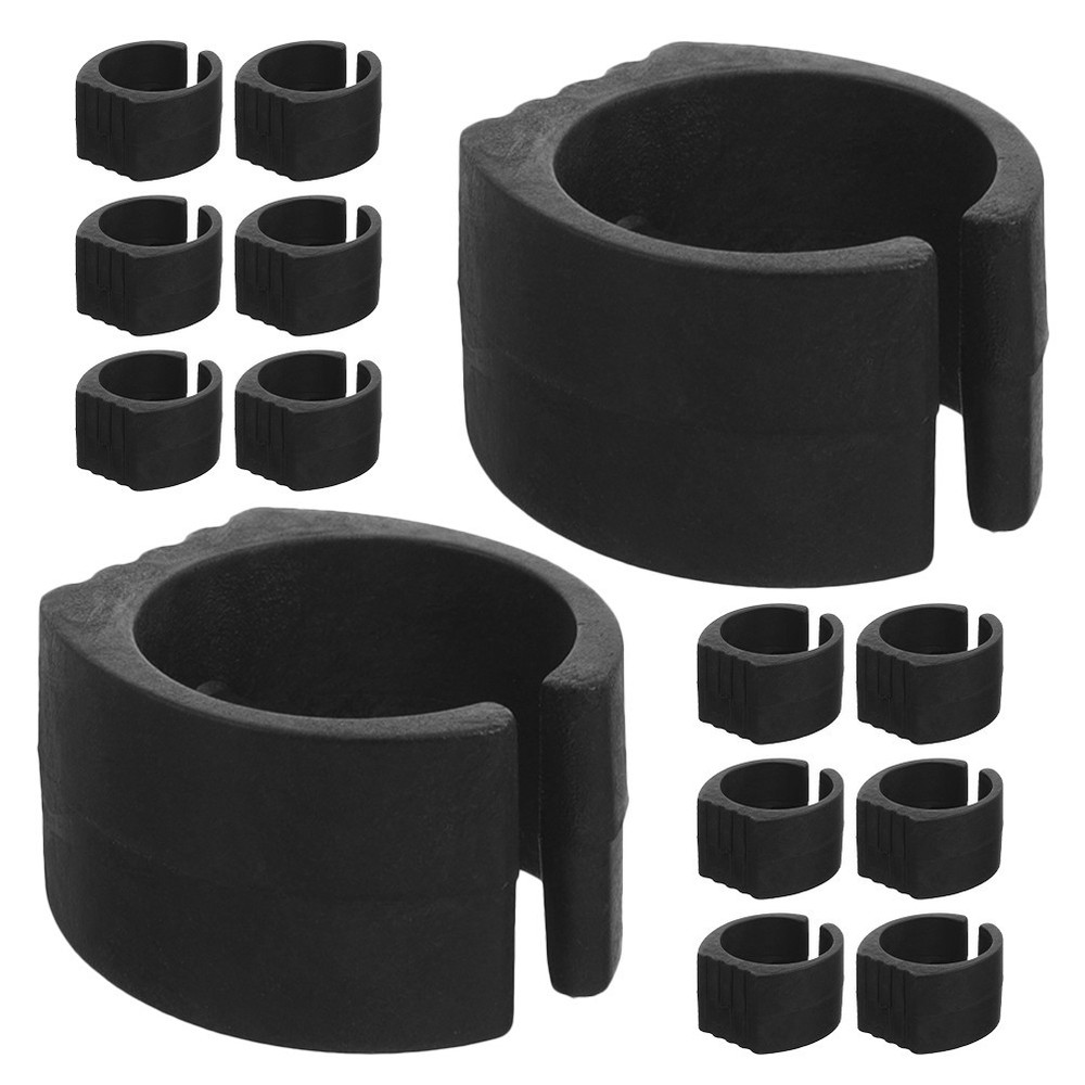 20 Pcs Office Chair Open Feet Caps Floor Mat for Shopping Cart Mats