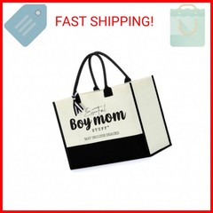 FORBIDDEN PAPER Reusable Tote Beach & Grocery Shopping Bags, Canvas Tote for Wom