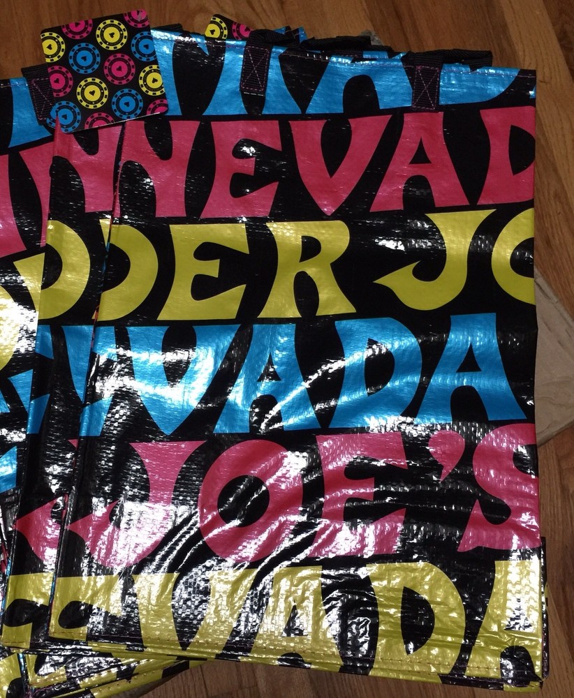 1 Trader Joe’s BAG 💰Nevada 🎰 reusable Shopping grocery ECO bag NWT. RETIRED