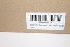 Eles Vida cotton bag 38 x 42 cm 10 pieces new invoice VAT