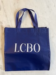 Reusable Grocery Shopping Bag LCBO Ontario LIQUOR STORE Canada Icon Graphic Logo