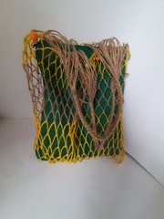 Beaded bag market bag Tote bag Eco friendly mesh bag jute tote bag macrame bag