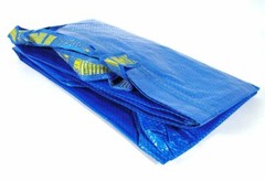 5 IKEA Large Reusable Shopping Bag Laundry Tote Grocery Shopping Eco Beach Bags