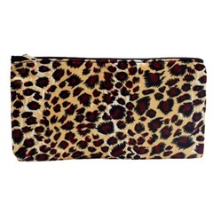 Sdopbinbin Mini Leopard Makeup Cosmetic Bag for Purse Toiletry small, yellow