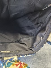 Natural Grocers Alpaca Shopping Laptop Tote Zipper Crafted in Ecuador Multicolor