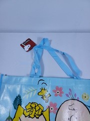 Peanuts New Snoopy & Gang Reusable Shopping Bag Grocery Travel Bag