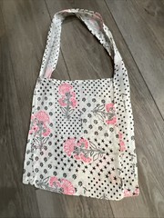 2023 FREE PEOPLE Cloth SHOPPING BAG Reusable packable travel Tote Purse LARGE
