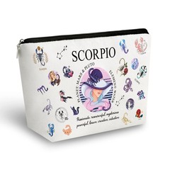 Yoxiumi Scorpio Gifts for Women Birthday 25*17cm, White-Scorpio