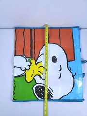 Peanuts New Snoopy & Gang Reusable Shopping Bag Grocery Travel Bag