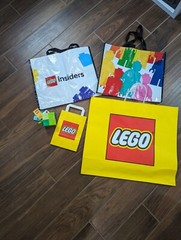Lego Insiders Tote Bags, Paper Bags