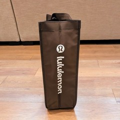 Lululemon Large Reusable Shopping Tote Lunch Bag 🤎 Brown 🤎 Black White *NEW!*