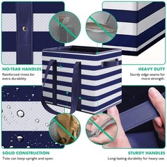 WISELIFE 4 Pack Reusable Grocery Bags Large Water Resistant Grocery Collapsib…