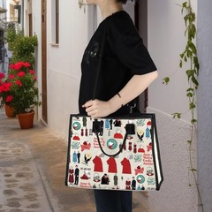Offred Tote Bag Handmaids Tale June Moira Emily Janine Women Rights Reusable