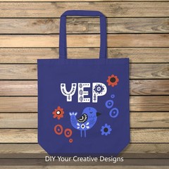 2 | 6 Pack Super Strong Large 17.5″x16.5″x5″ 10oz Cotton Canvas Tote Bag, Reu…