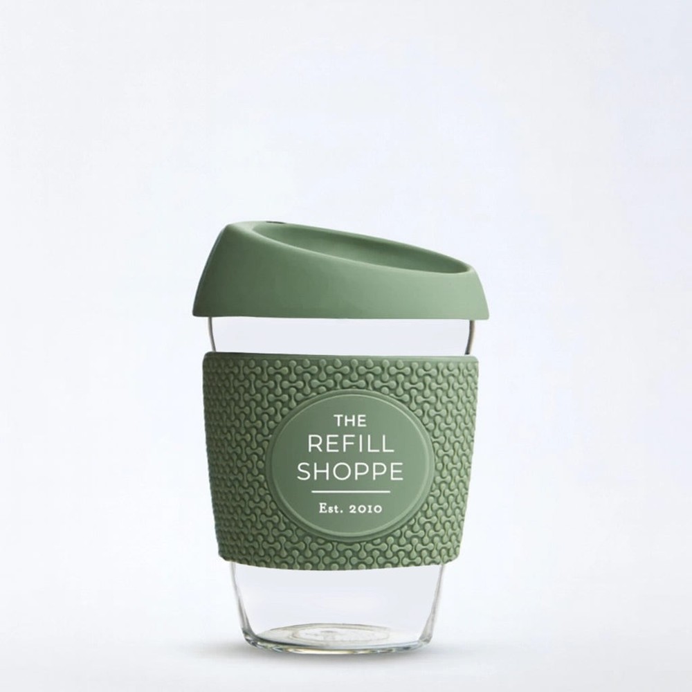 Glass To Go Cup – Forest Green