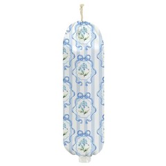 Bow Plastic Bag Holder, Wall Mount 23 inches X9 inches, multicolour 0690