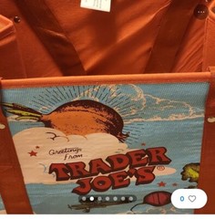 Trader Joe’s Stand Up Collapsible Grocery Tote Bag Limited 6 Gal Next Craze🔥🛍️